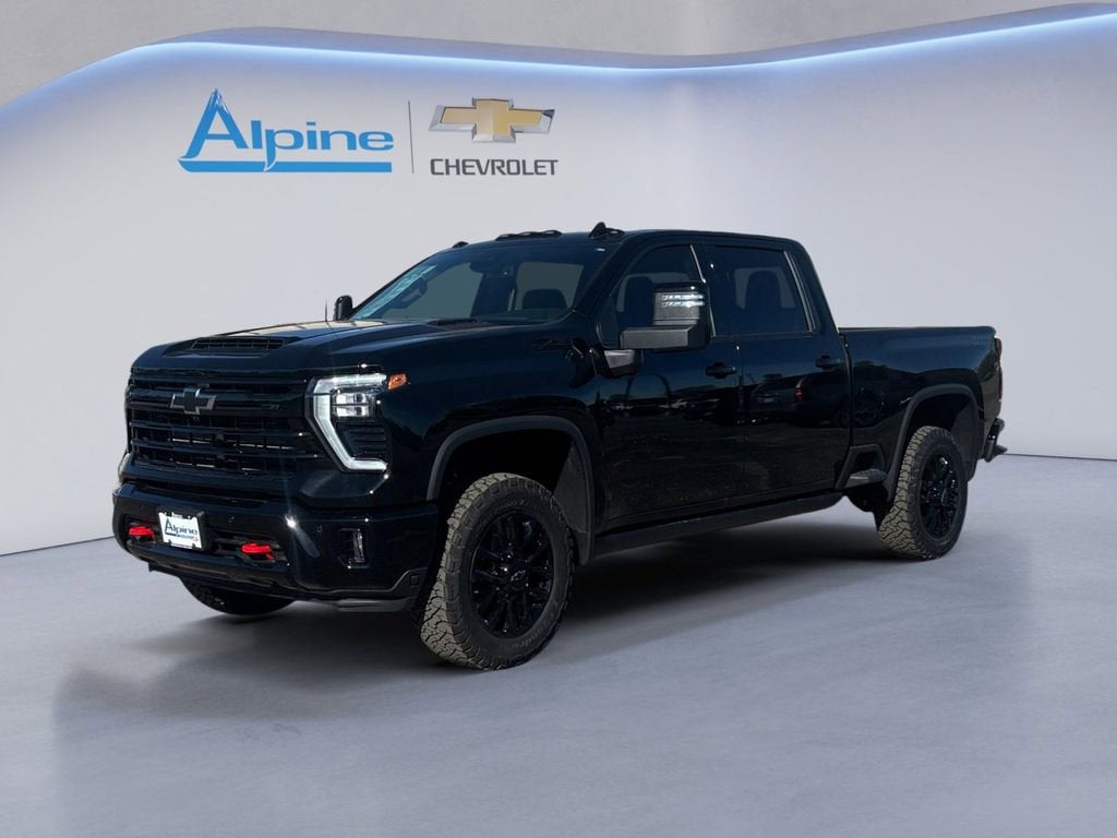 Black 2026 Chevrolet Silverado 2500HD Pickup Truck Four-Wheel Drive Automatic