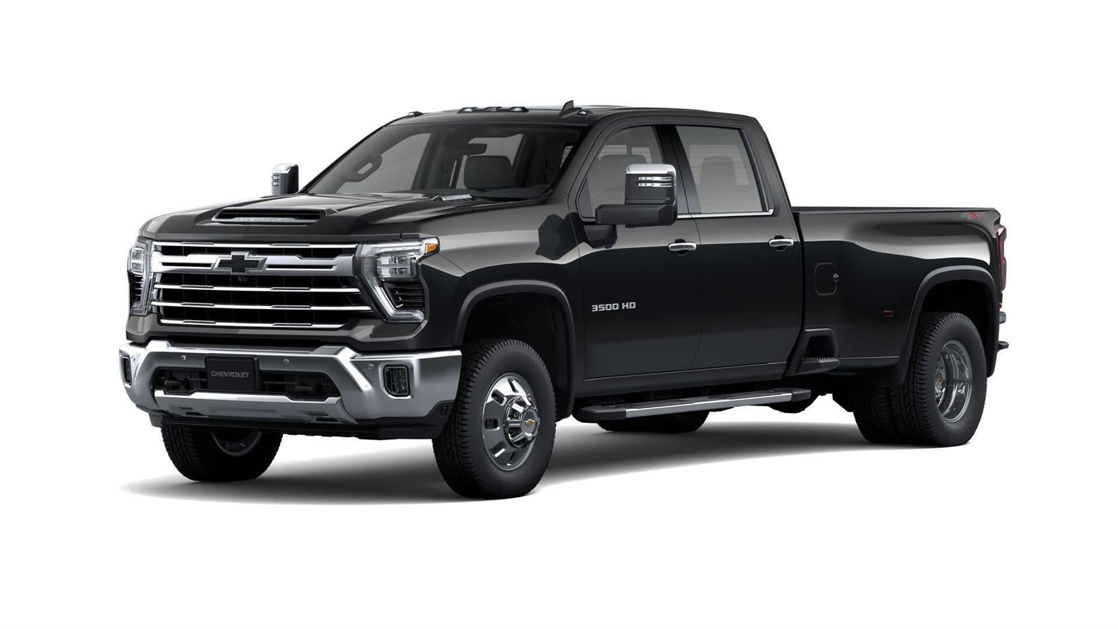 Black 2026 Chevrolet Silverado 3500HD Pickup Truck Four-Wheel Drive Automatic