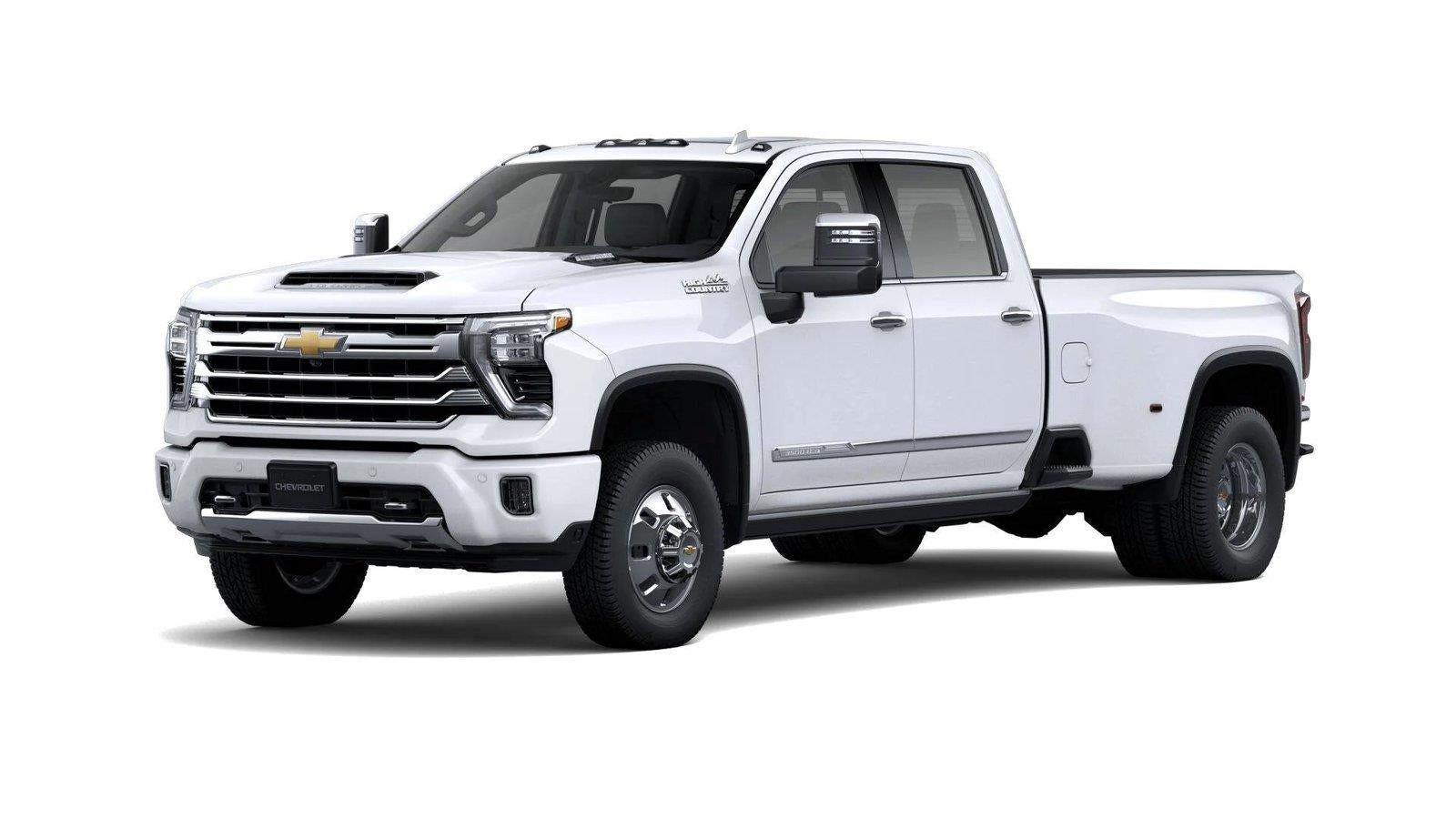 Polar White Tricoat 2026 Chevrolet Silverado 3500HD Pickup Truck Four-Wheel Drive Automatic