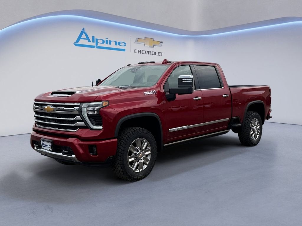 Radiant Red Tintcoat 2026 Chevrolet Silverado 3500HD High Country Crew Cab 4WD Pickup Truck Four-Wheel Drive Automatic