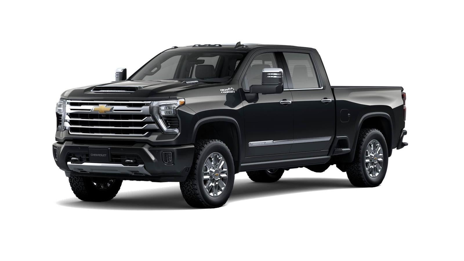 Black 2026 Chevrolet Silverado 3500HD Pickup Truck Four-Wheel Drive Automatic