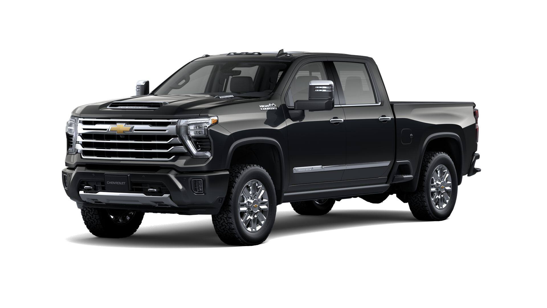 Black 2026 Chevrolet Silverado 3500HD Pickup Truck Four-Wheel Drive Automatic