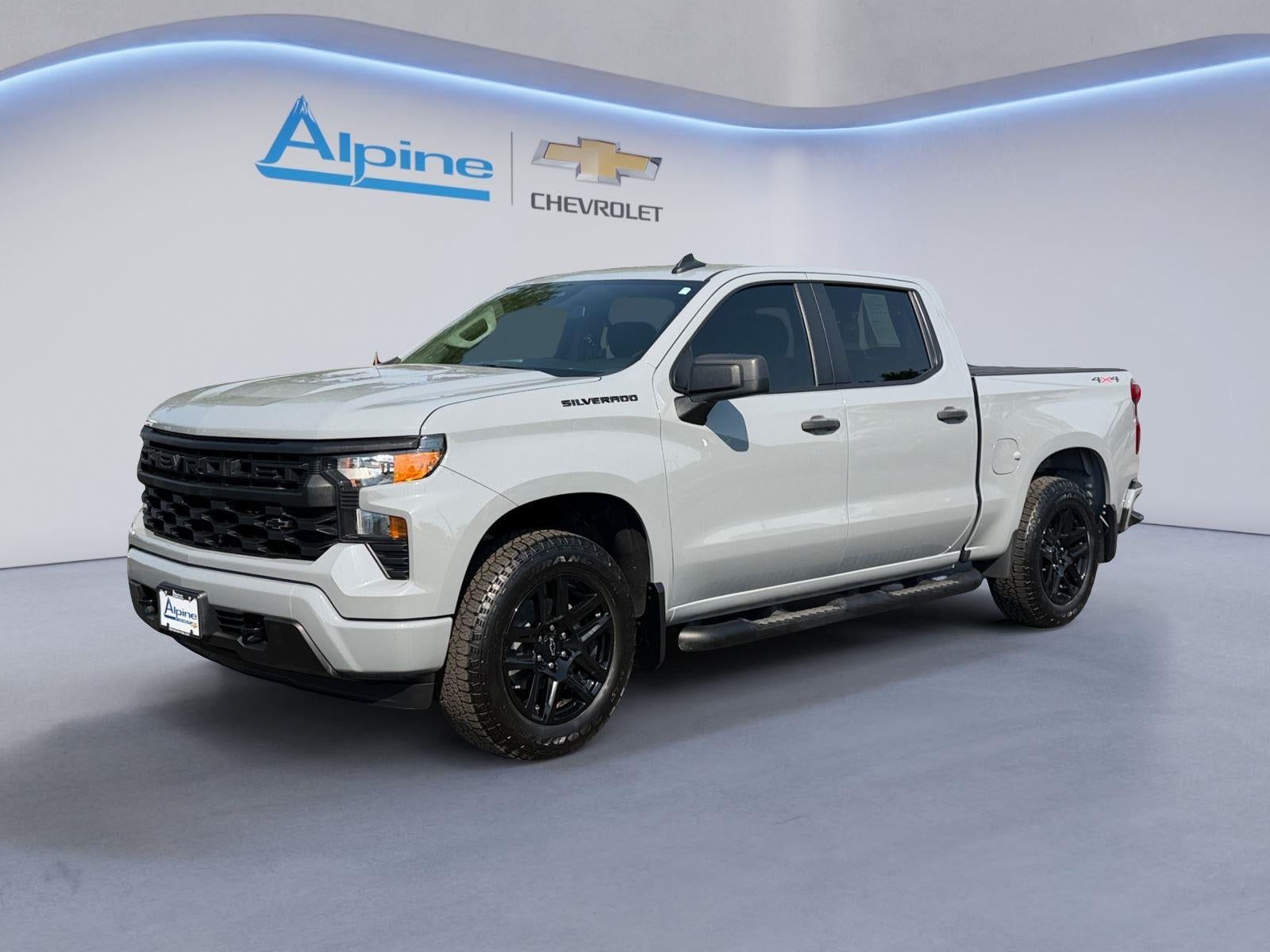Slate Gray Metallic 2024 Chevrolet Silverado 1500 Pickup Truck Four-Wheel Drive Automatic