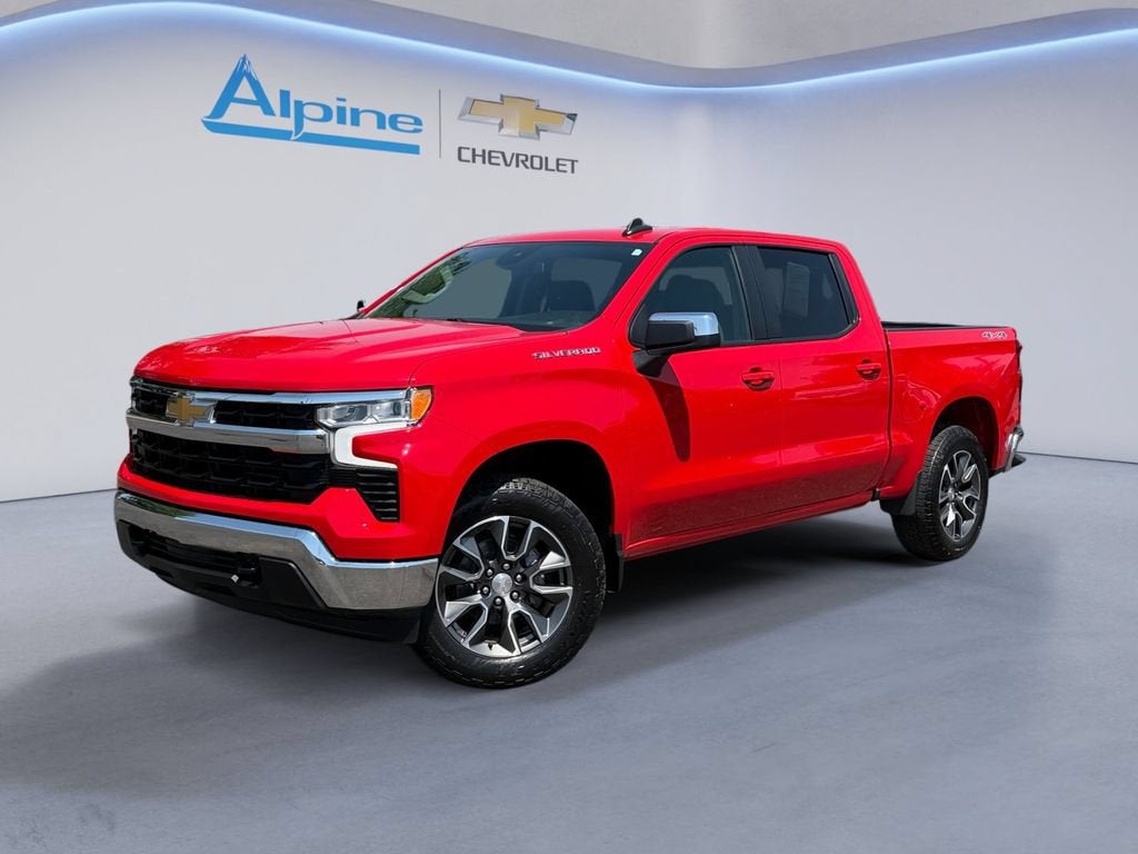 Red Hot 2023 Chevrolet Silverado 1500 Pickup Truck Four-Wheel Drive Automatic
