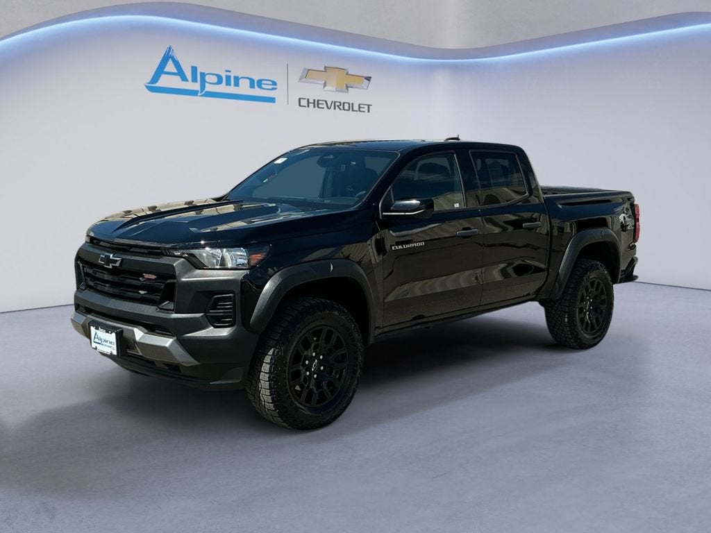 Black 2024 Chevrolet Colorado Pickup Truck Four-Wheel Drive Automatic