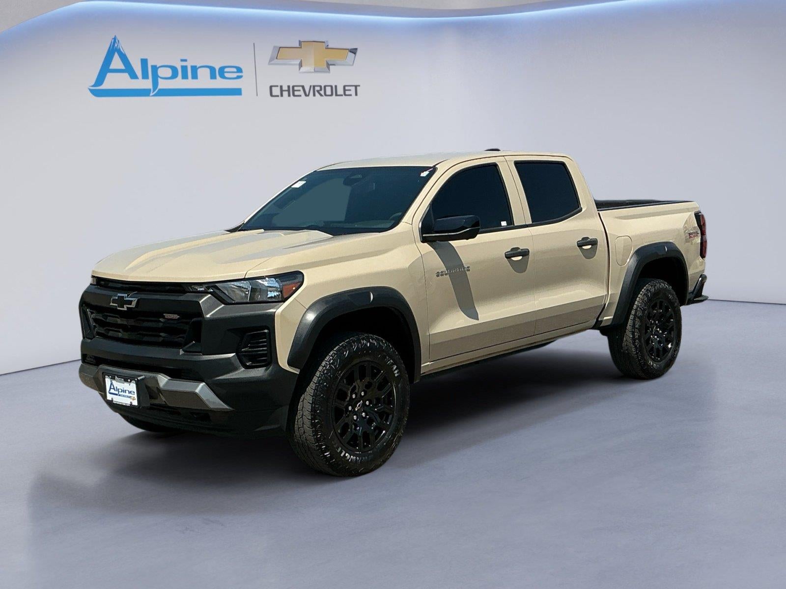 Sand Dune Metallic 2023 Chevrolet Colorado Pickup Truck Four-Wheel Drive Automatic