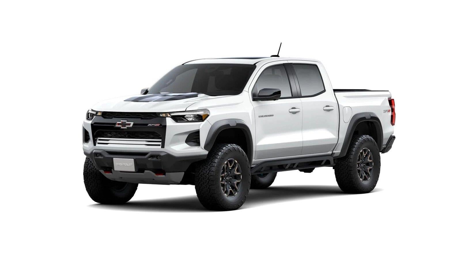 White 2026 Chevrolet Colorado Pickup Truck Four-Wheel Drive Automatic