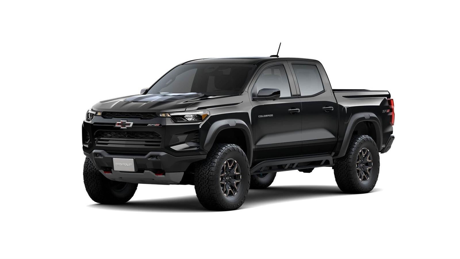 Black 2026 Chevrolet Colorado Pickup Truck Four-Wheel Drive Automatic