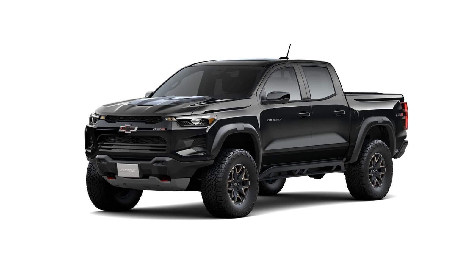 Black 2026 Chevrolet Colorado Pickup Truck Four-Wheel Drive Automatic
