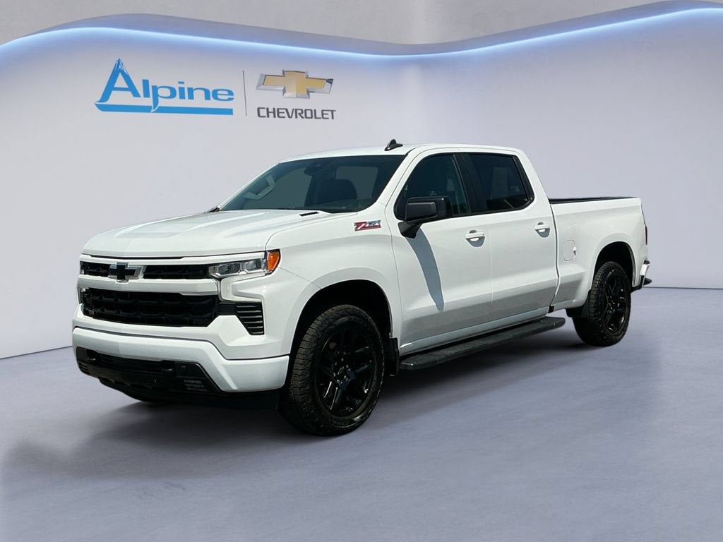 Summit White 2022 Chevrolet Silverado 1500 Pickup Truck Four-Wheel Drive Automatic