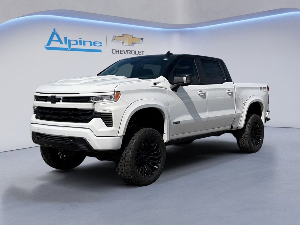 Summit White 2026 Chevrolet Silverado 1500 Pickup Truck Four-Wheel Drive Automatic