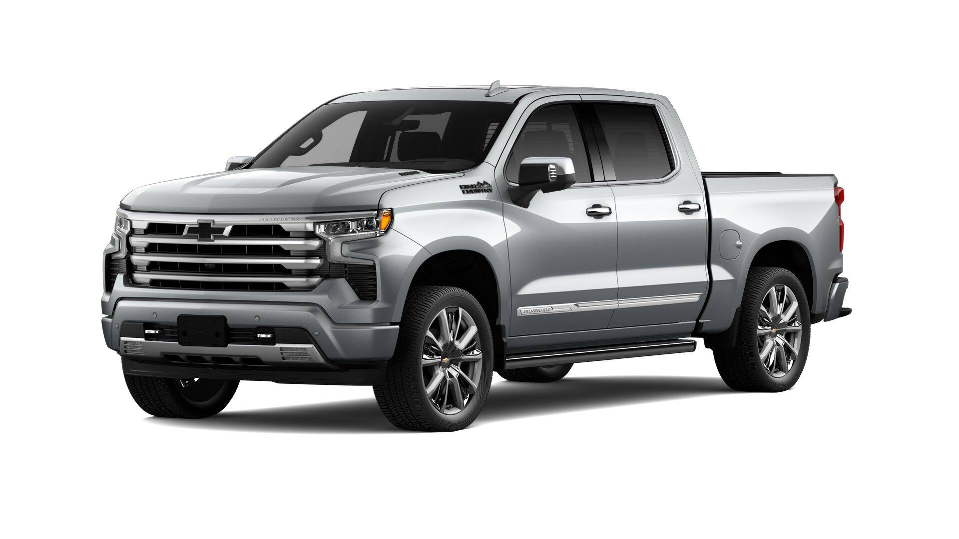 Sterling Gray Metallic 2026 Chevrolet Silverado 1500 Pickup Truck Four-Wheel Drive Automatic