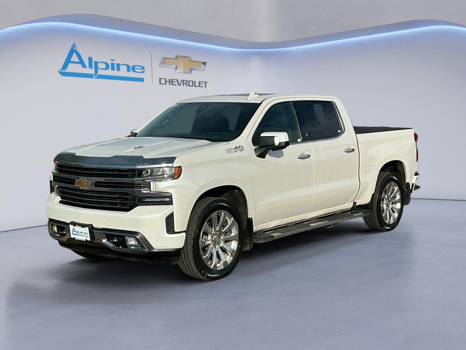 White 2022 Chevrolet Silverado 1500 Pickup Truck Four-Wheel Drive Automatic