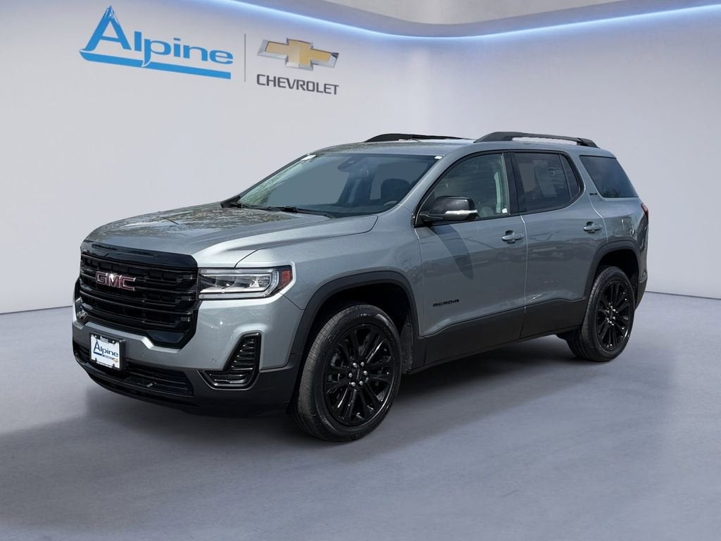Sterling Metallic 2023 GMC Acadia SUV / Crossover Four-Wheel Drive Automatic
