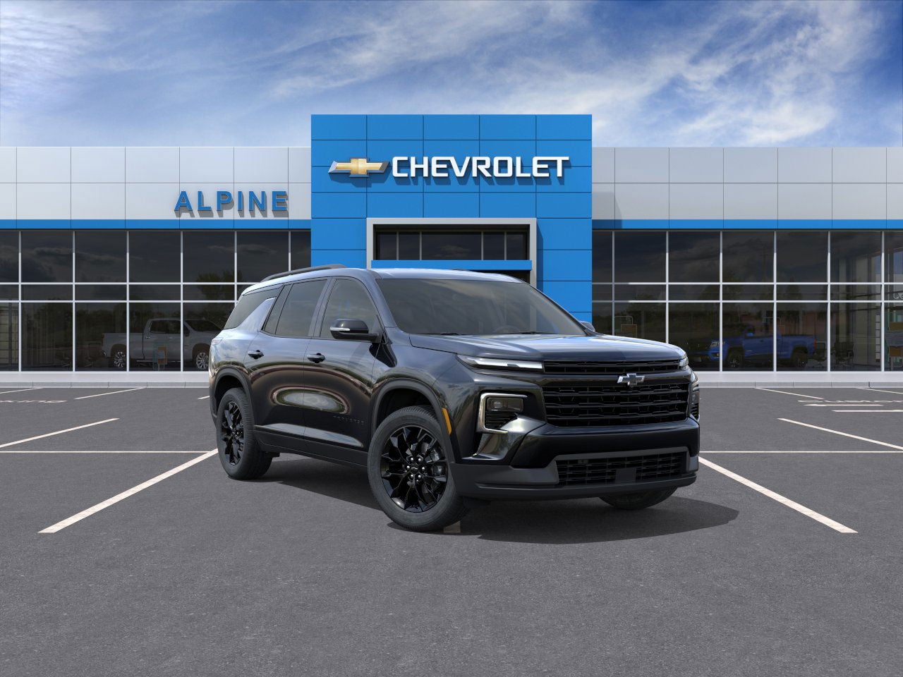 Mosaic Black Metallic 2026 Chevrolet Traverse SUV / Crossover Four-Wheel Drive Automatic