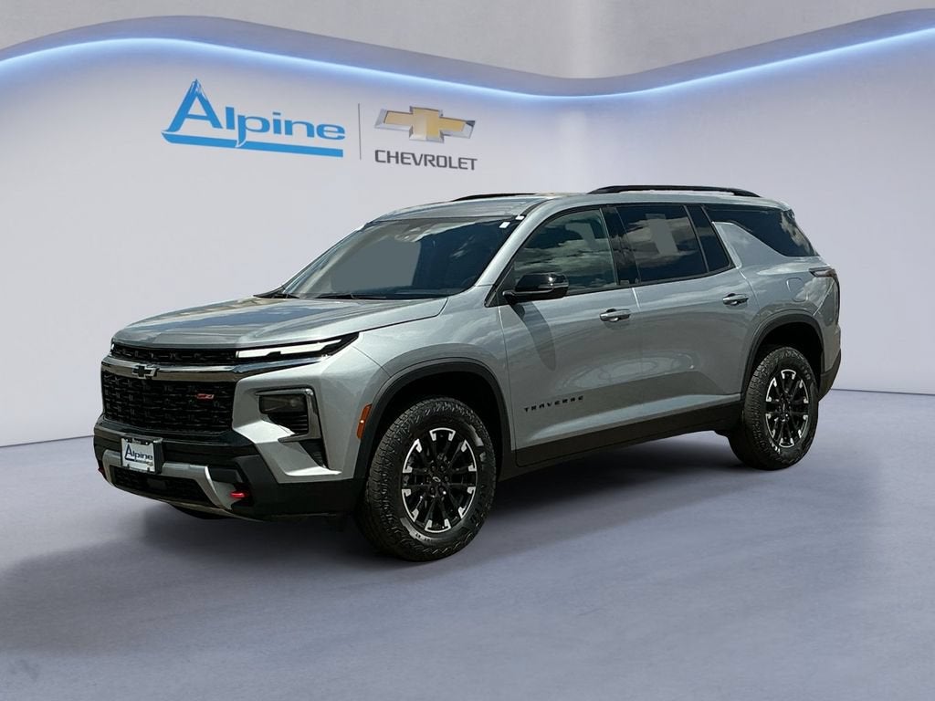Sterling Gray Metallic 2025 Chevrolet Traverse SUV / Crossover Four-Wheel Drive Automatic