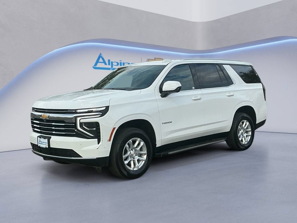 White 2025 Chevrolet Tahoe SUV / Crossover Four-Wheel Drive Automatic
