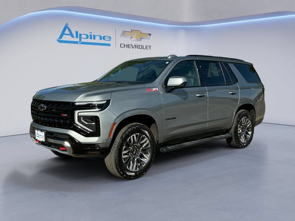 Sterling Gray Metallic 2025 Chevrolet Tahoe SUV / Crossover Four-Wheel Drive Automatic