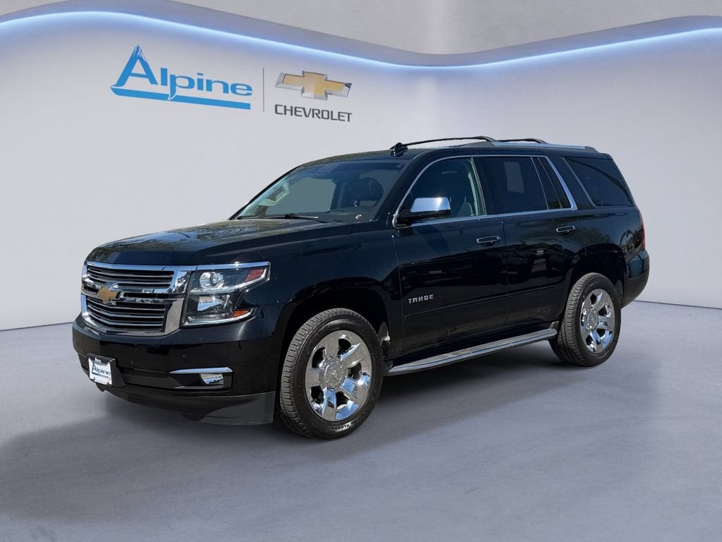 Black 2018 Chevrolet Tahoe Premier 4WD SUV / Crossover Four-Wheel Drive Automatic