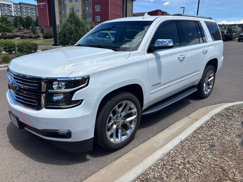Summit White 2017 Chevrolet Tahoe SUV / Crossover Four-Wheel Drive Automatic