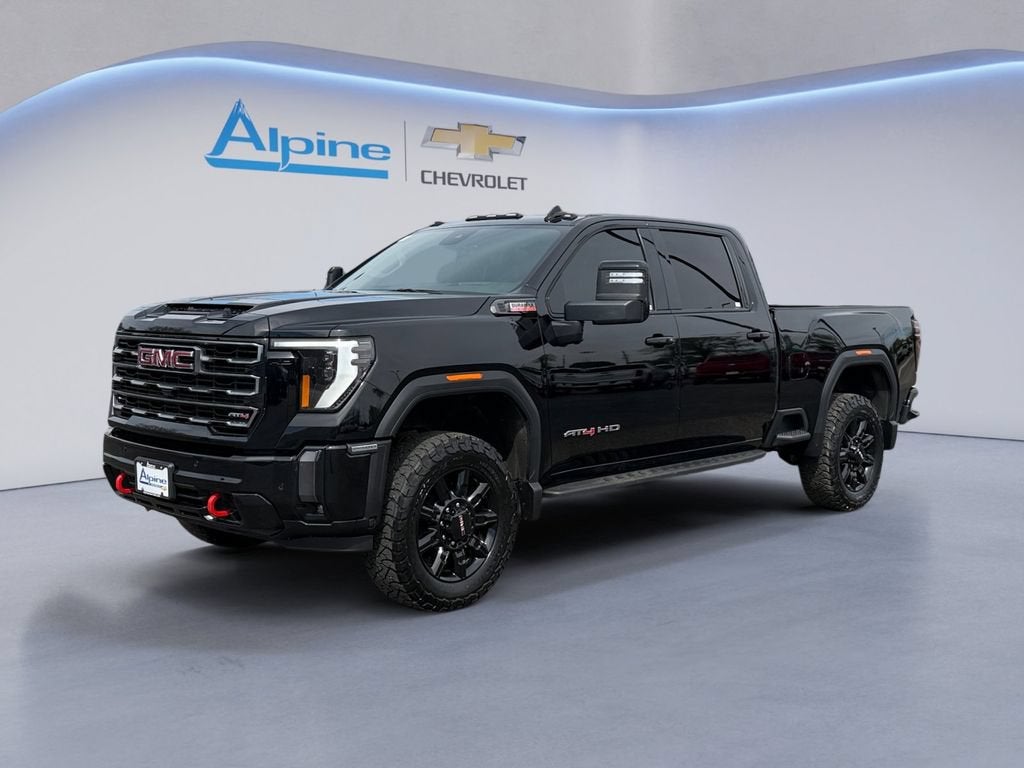 Onyx Black 2024 GMC Sierra 2500HD Pickup Truck Four-Wheel Drive Automatic