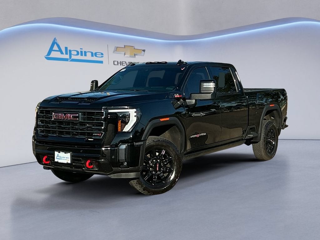 Onyx Black 2024 GMC Sierra 2500HD Pickup Truck Four-Wheel Drive Automatic
