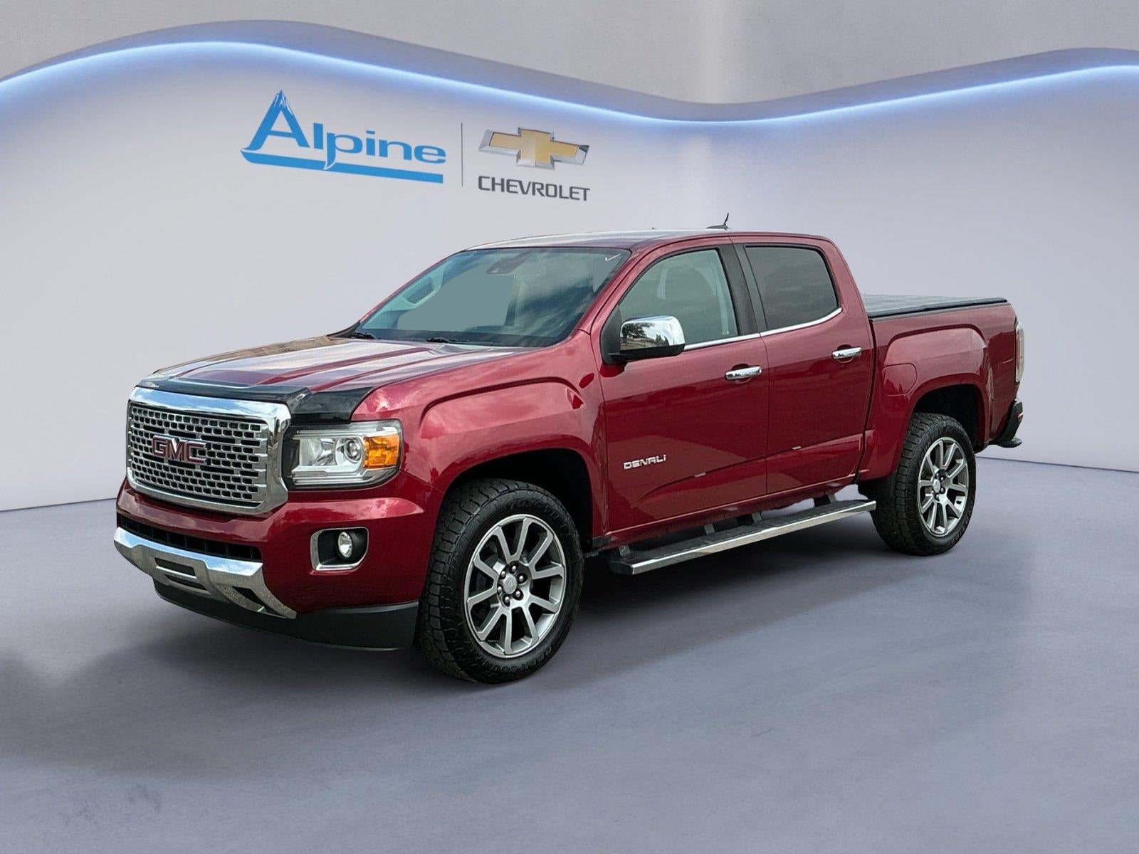 Red Quartz Tintcoat 2019 GMC Canyon Pickup Truck Four-Wheel Drive Automatic