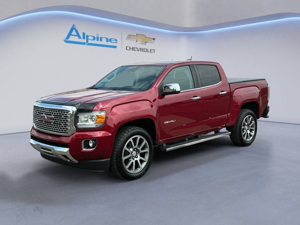 Red Quartz Tintcoat 2019 GMC Canyon Pickup Truck Four-Wheel Drive Automatic