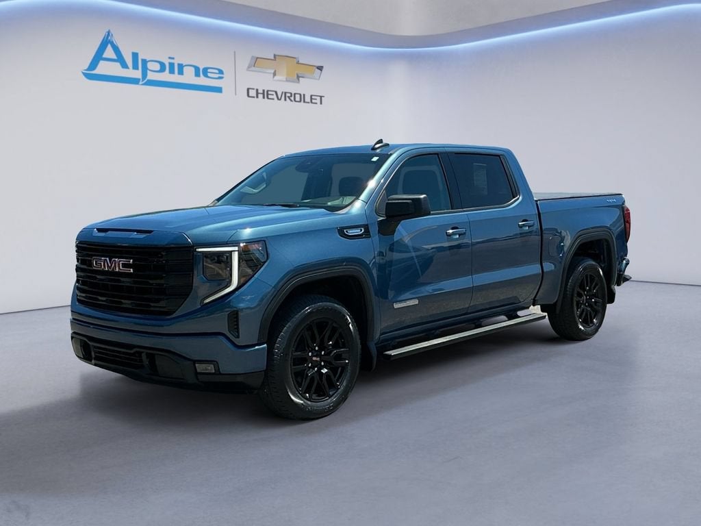 Downpour Metallic 2025 GMC Sierra 1500 Pickup Truck Four-Wheel Drive Automatic