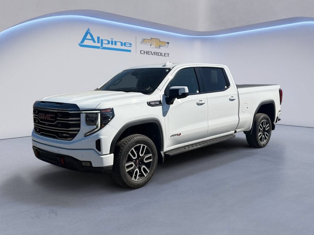 Summit White 2022 GMC Sierra 1500 Pickup Truck Four-Wheel Drive Automatic