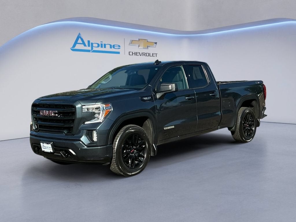 Gray (Dark Sky Metallic) 2022 GMC Sierra 1500 Limited Pickup Truck Four-Wheel Drive Automatic