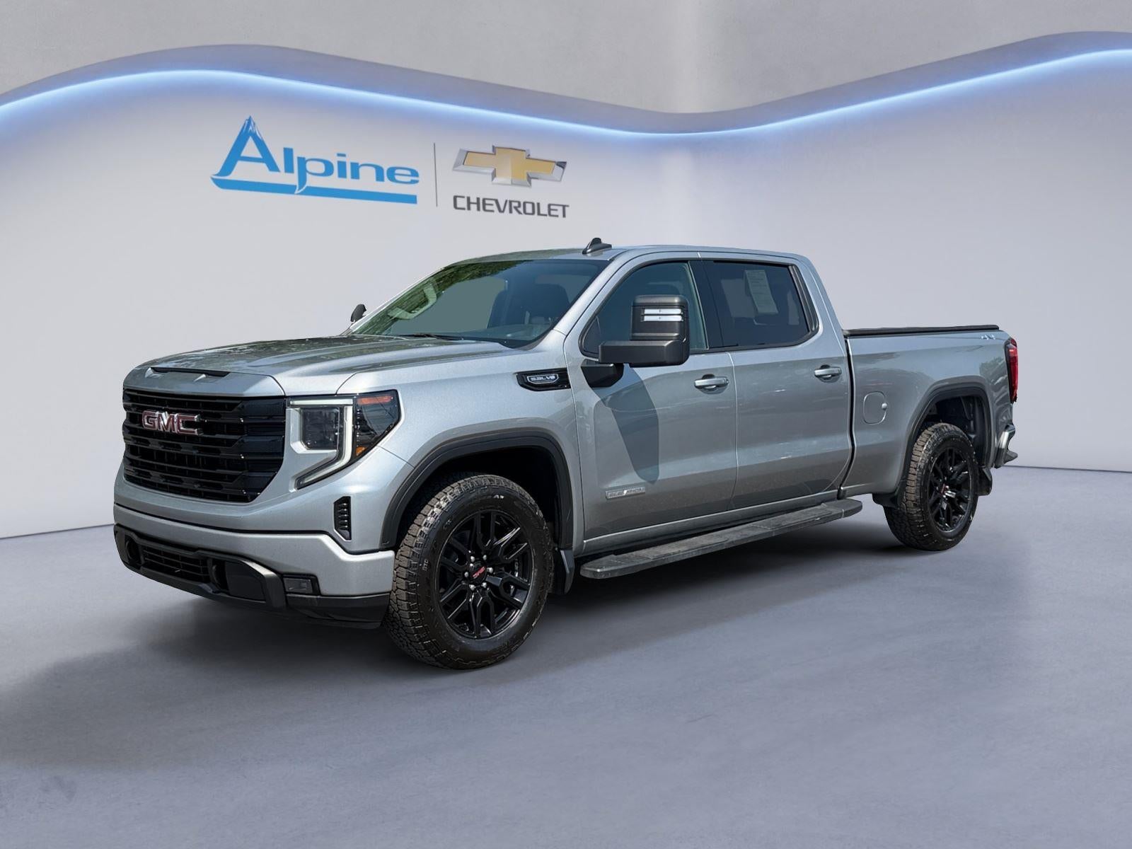 Gray 2024 GMC Sierra 1500 Pickup Truck Four-Wheel Drive Automatic