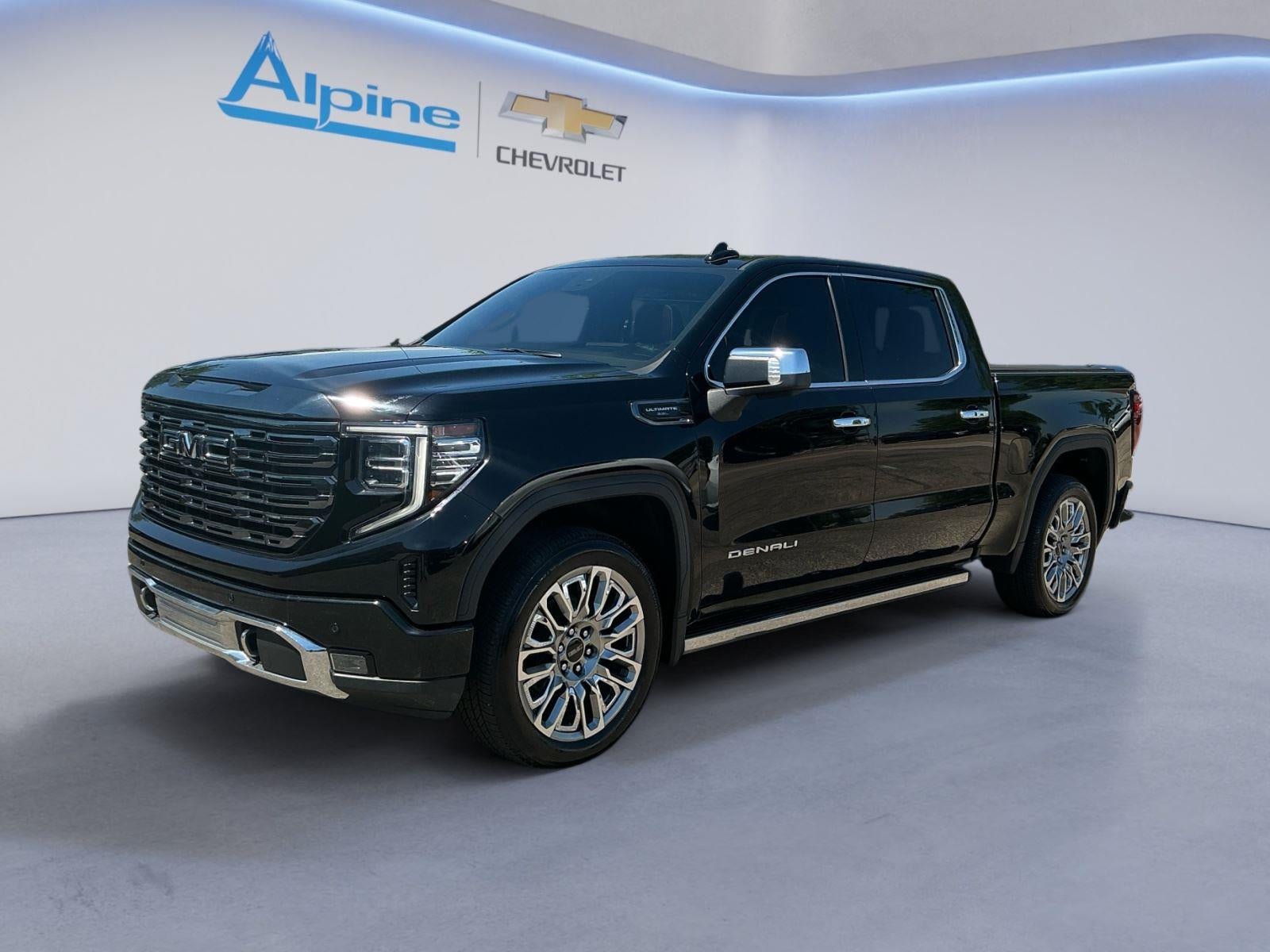 Onyx Black 2023 GMC Sierra 1500 Pickup Truck Four-Wheel Drive Automatic