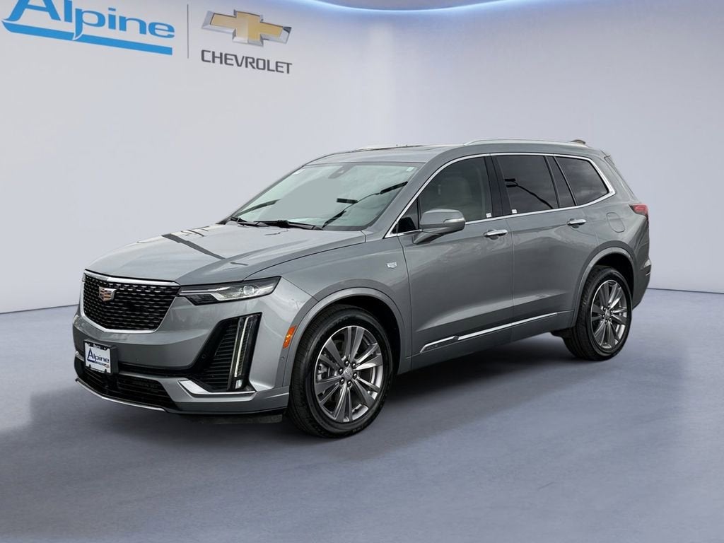 Argent Silver Metallic 2023 Cadillac XT6 Premium Luxury AWD SUV / Crossover Four-Wheel Drive Automatic