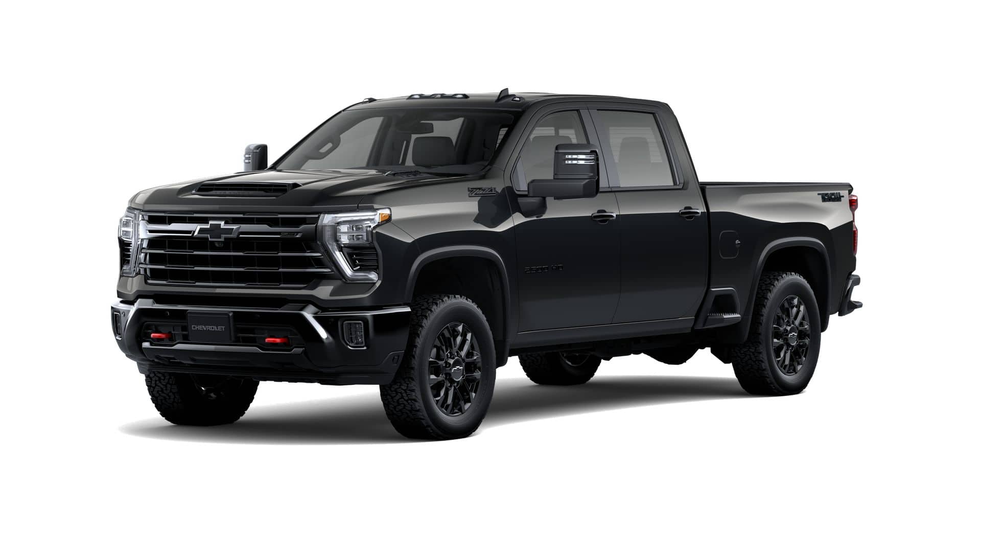 Black 2026 Chevrolet Silverado 2500HD Pickup Truck Four-Wheel Drive Automatic