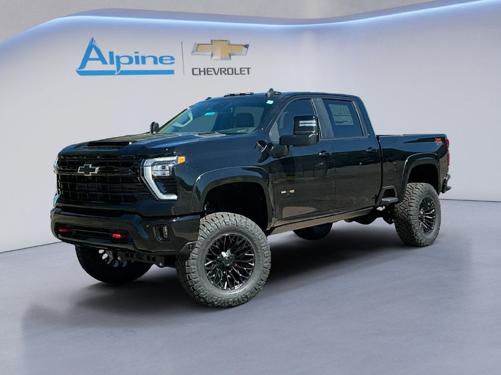 Black 2026 Chevrolet Silverado 2500HD Pickup Truck Four-Wheel Drive Automatic