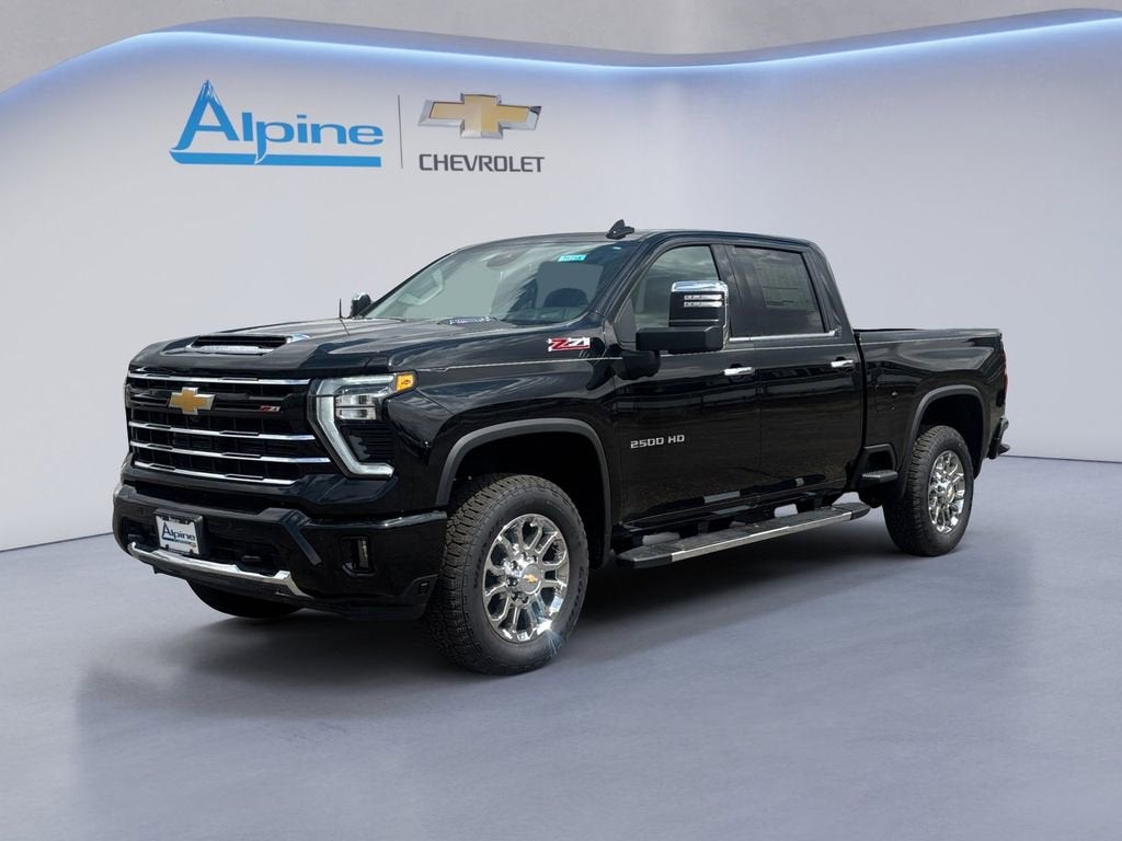 Black 2026 Chevrolet Silverado 2500HD Pickup Truck Four-Wheel Drive Automatic