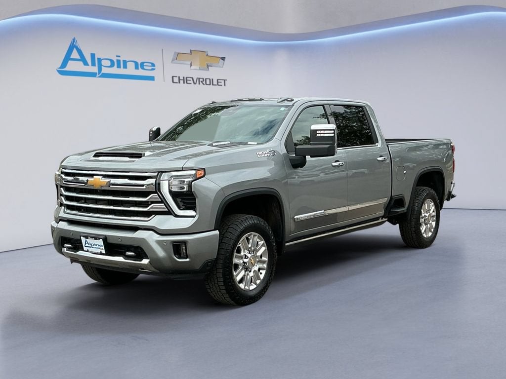 Sterling Gray Metallic 2025 Chevrolet Silverado 3500HD Pickup Truck Four-Wheel Drive Automatic