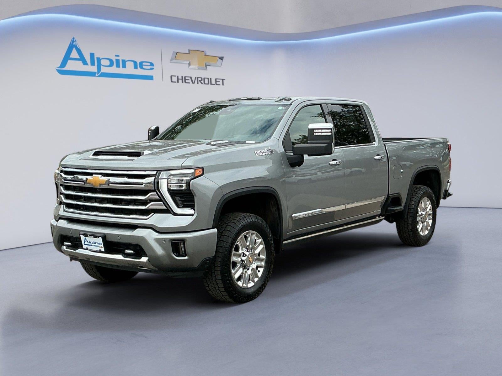 Sterling Gray Metallic 2025 Chevrolet Silverado 3500HD Pickup Truck Four-Wheel Drive Automatic