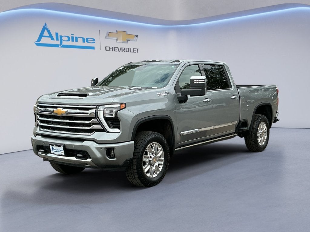 Gray 2025 Chevrolet Silverado 3500HD Pickup Truck Four-Wheel Drive Automatic