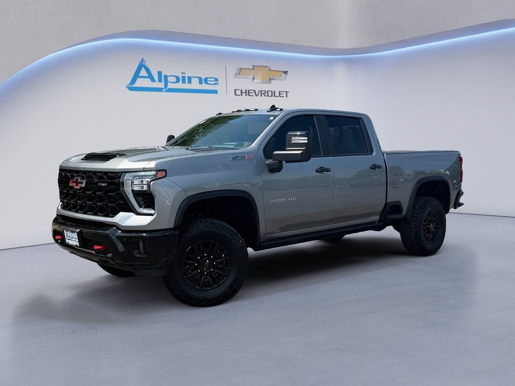 Sterling Gray Metallic 2025 Chevrolet Silverado 2500HD Pickup Truck Four-Wheel Drive Automatic