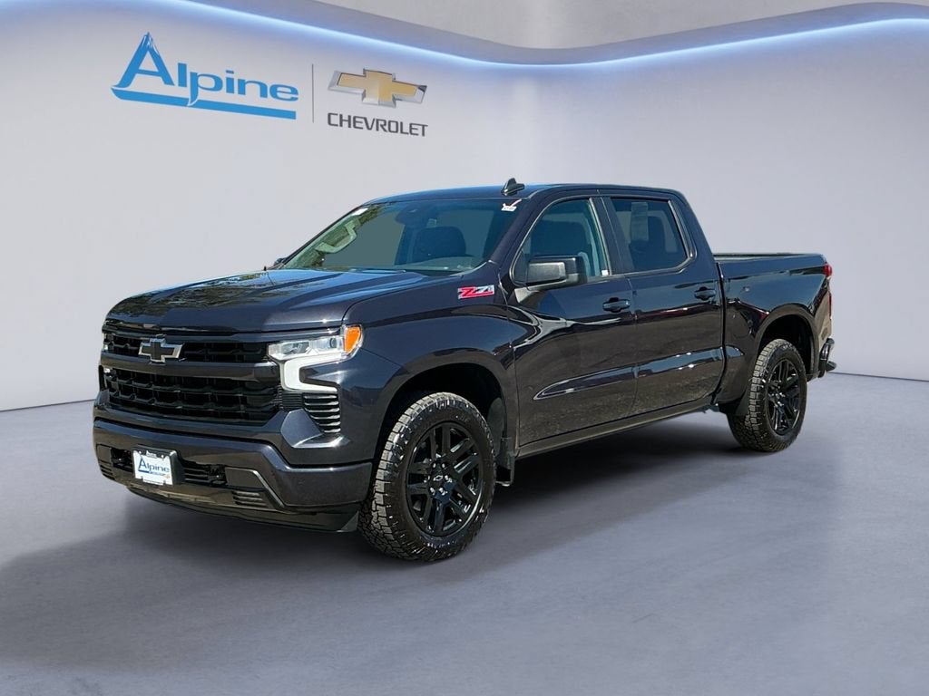 Dark Ash Metallic 2023 Chevrolet Silverado 1500 Pickup Truck Four-Wheel Drive Automatic