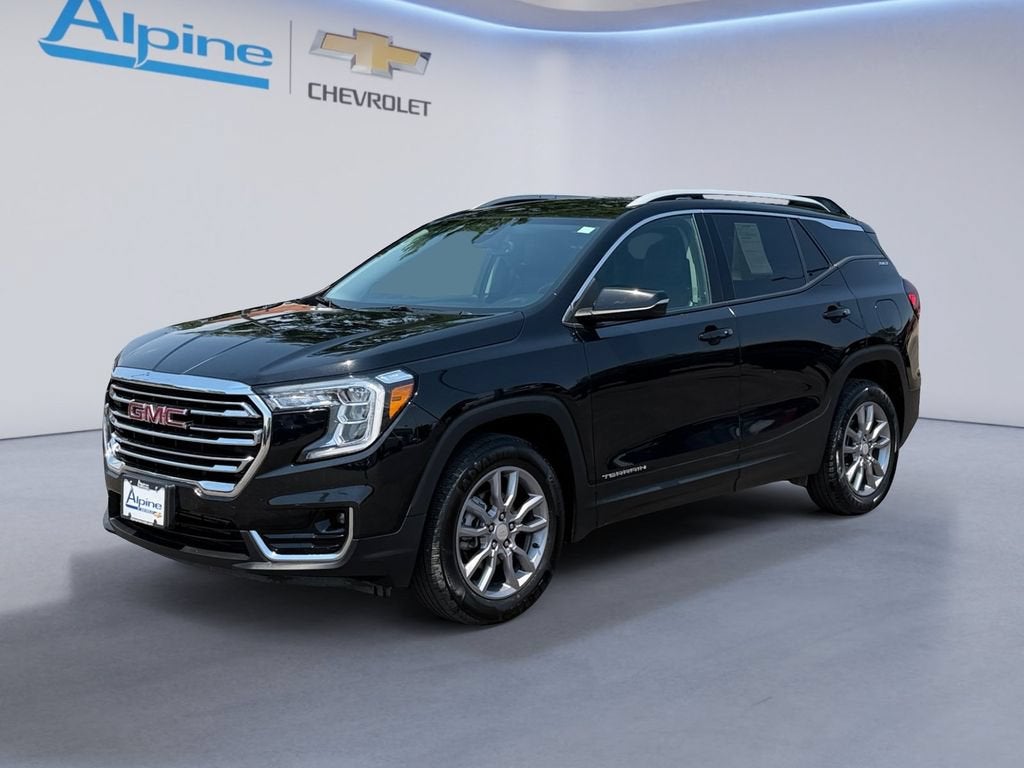 Black (Ebony Twilight Metallic) 2024 GMC Terrain SUV / Crossover All-Wheel Drive Automatic