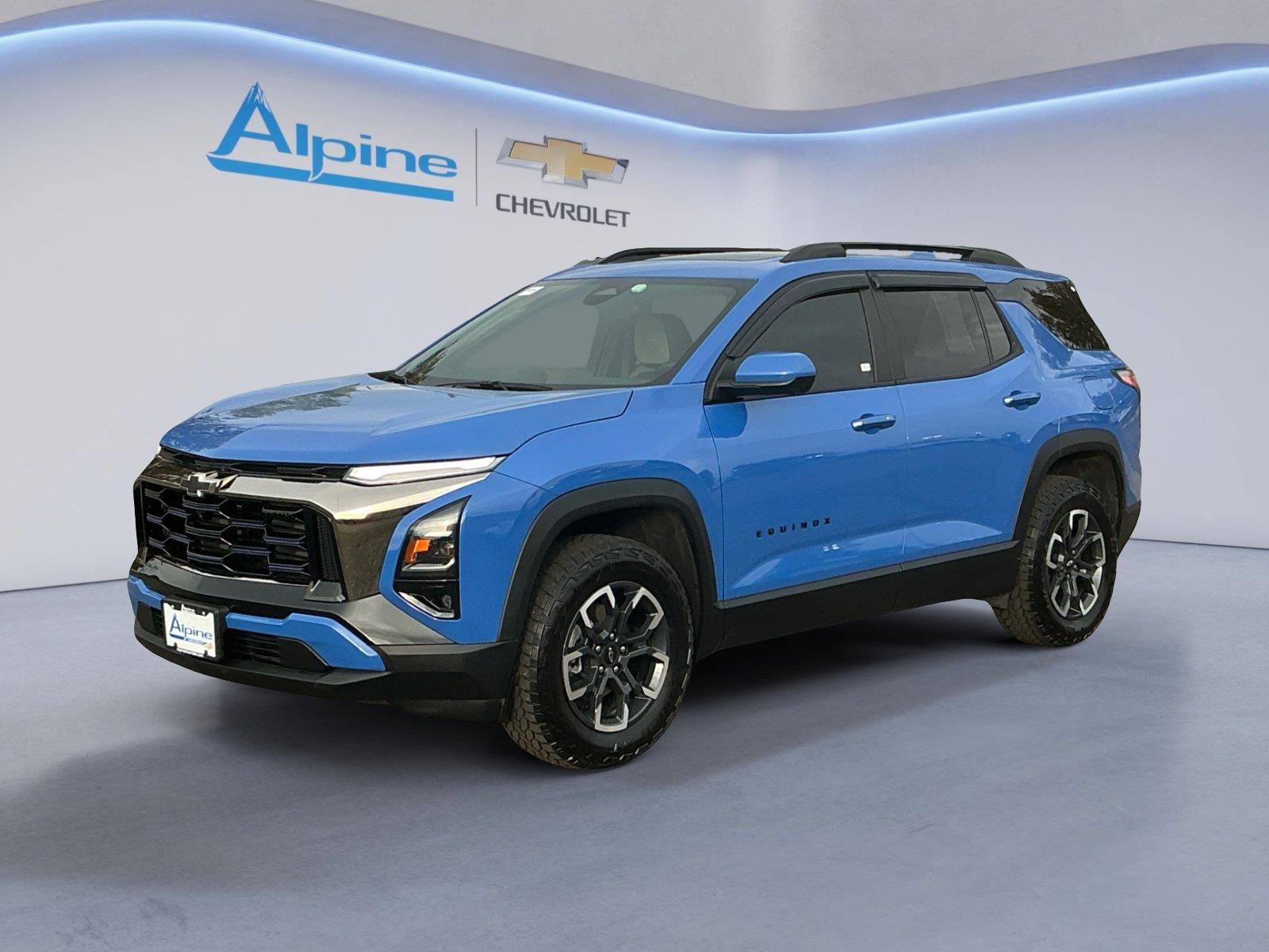 Blue 2025 Chevrolet Equinox SUV / Crossover Four-Wheel Drive Automatic