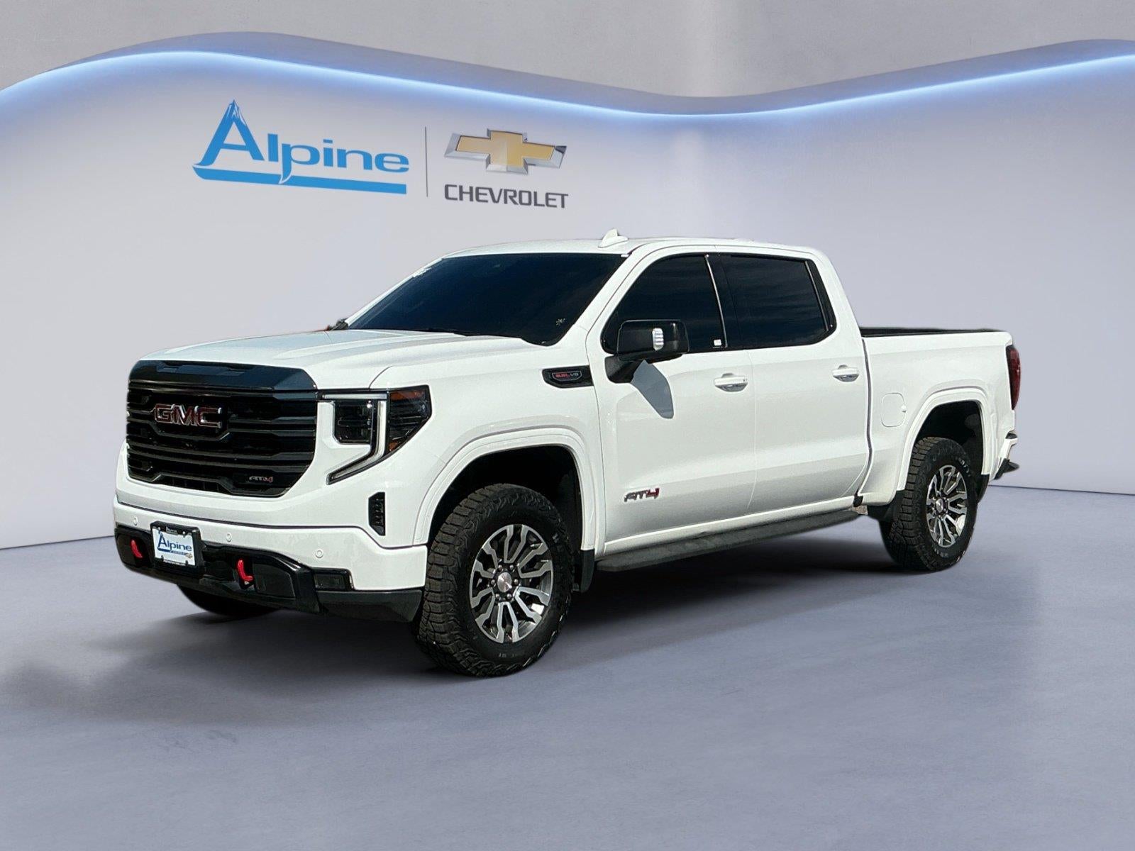 Summit White 2023 GMC Sierra 1500 Pickup Truck Four-Wheel Drive Automatic