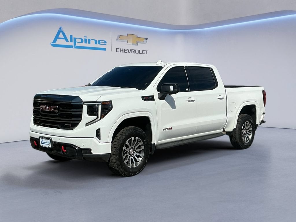 Summit White 2023 GMC Sierra 1500 Pickup Truck Four-Wheel Drive Automatic