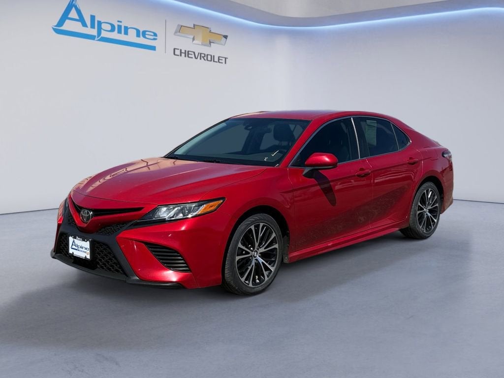 Red 2020 Toyota Camry SE FWD Sedan Front-Wheel Drive Automatic