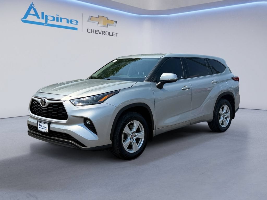 Silver 2022 Toyota Highlander SUV / Crossover All-Wheel Drive Automatic