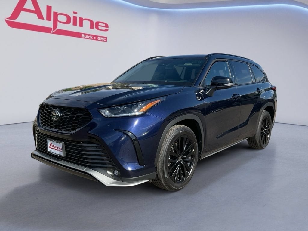 Blue 2025 Toyota Highlander SUV / Crossover All-Wheel Drive Automatic