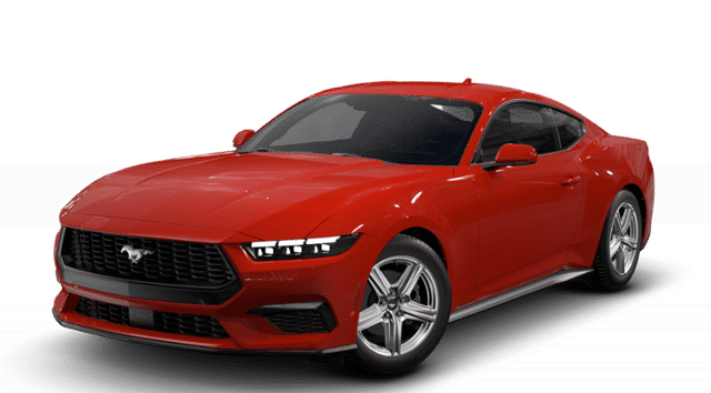Race Red 2026 Ford Mustang Coupe Rear-Wheel Drive Automatic